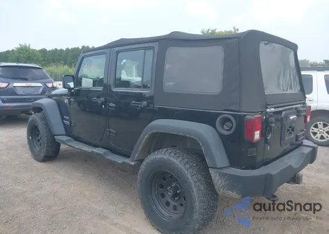 2013 Jeep Wrangler Unlimited Sport from USA, damaged, VIN 1C4BJWDG7DL641439